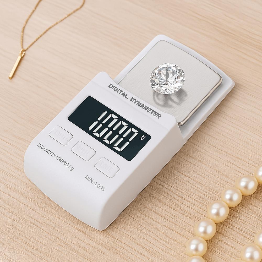 Portable Audio Needle Pressure Gauge Backlight Design Stylus Force Gauge Record Measurement
