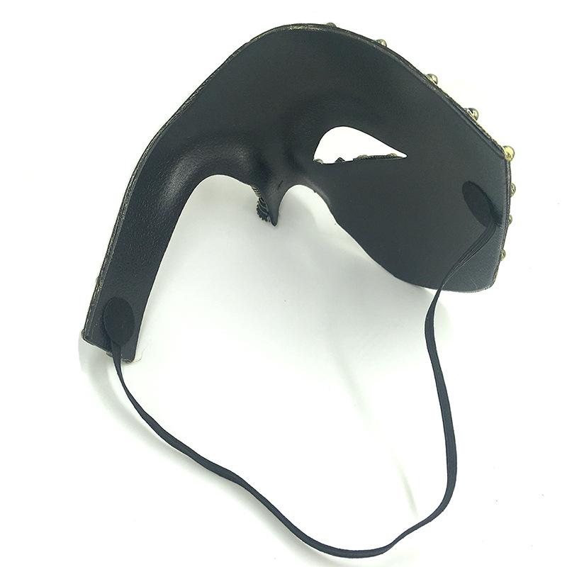 Handmade Halloween Steampunk Masquerade Party Half Face Mask Antique Opera Stage Mardi Gras Dress Up