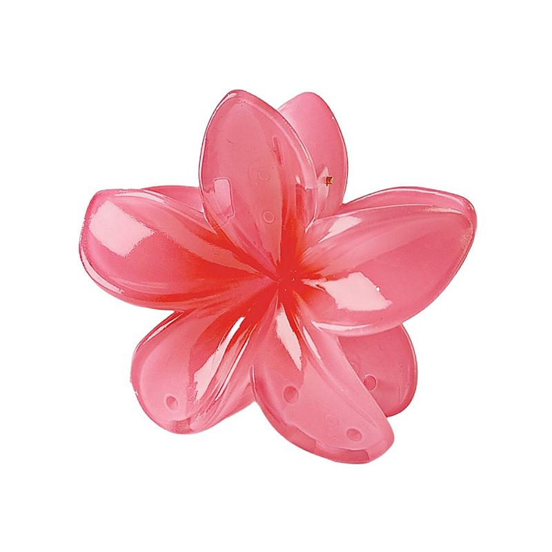 1PC Elegant Flower Shaped Hair Grab Clips Trendy Non Slip Ponytail Holders For Women And Daily Use Wear