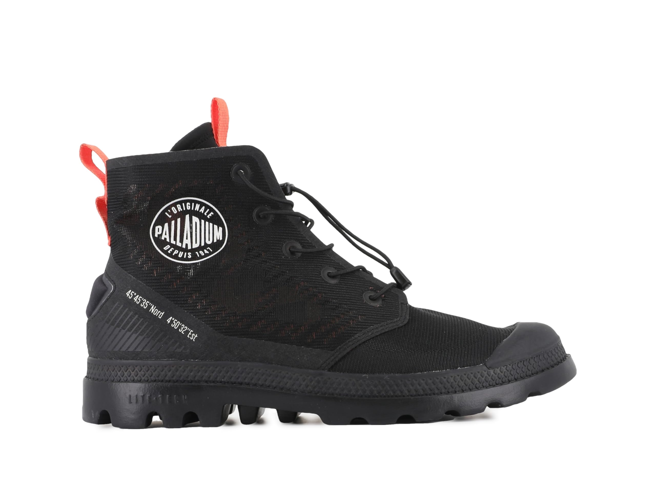 

Palladium PAMPA LITE TRAVEL VT Black Size cm High-Top Sneakers, (008), 28.0