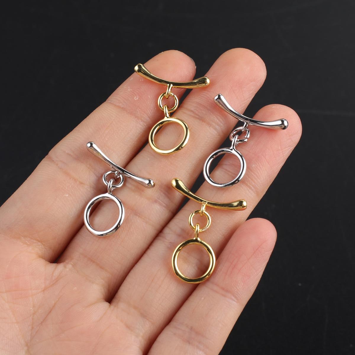 

3 шт. O-T застежки для ожерелья, браслета, латунные пряжки, крючки, разъем для изготовления ювелирных изделий своими руками