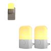 Senya-Pro Energy Saving Dusk to Dawn Sensor RGB Mini ABS Plug-in LED Night Light for Bedroom