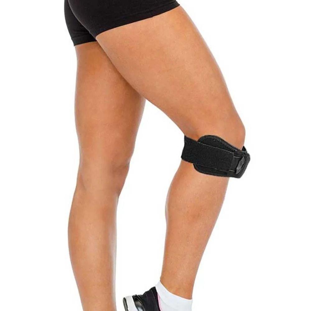 Tendon Injury Sports Knee Guard Band Adjustable Knob Patellar Strap Knee Brace  Fitness