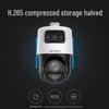 Hikvision 4MP Full Color PTZ AI Security Camera with 12x Zoom CN plug (adapter included)