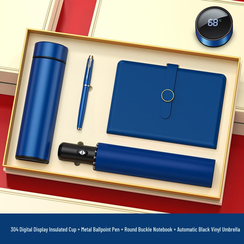 Custom Logo High-End Business Gift Set for Clients and Employees - Perfect for Anniversaries and Events