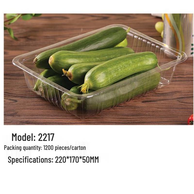 Shixun Disposable Rectangular Plastic Food Containers