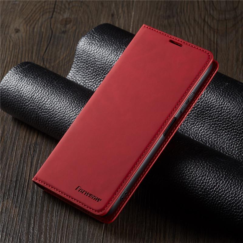 

S20 FE Case Magnetic Flip Case For Samsung Galaxy S20 FE Case Phone Cover Samsung S 20 FE S20 S10 Plus Ultra Wallet Leather Case Samsung S10E червоний