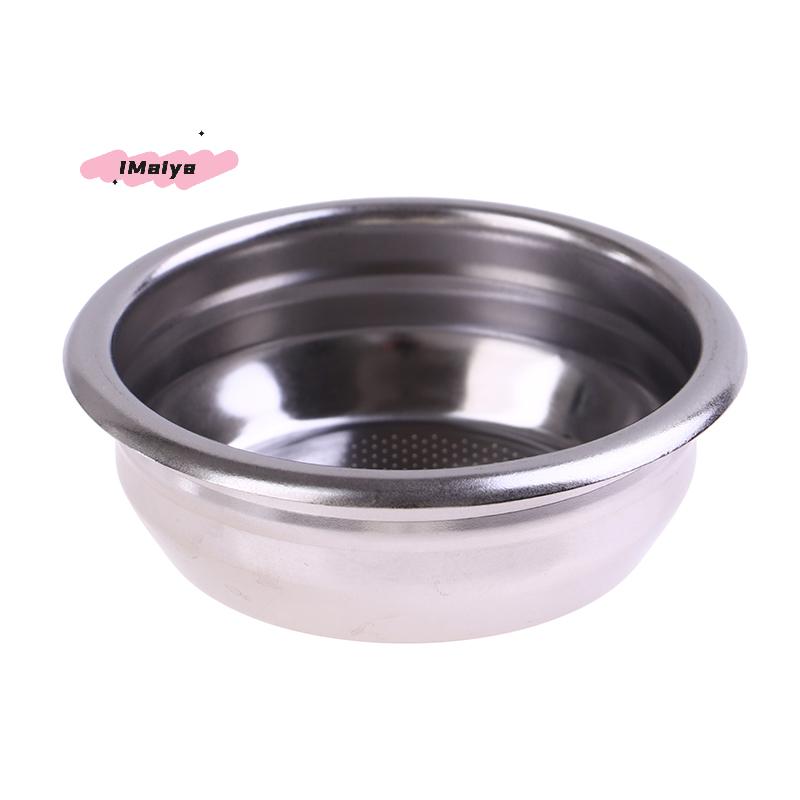 M-Universal 304 Stainless Steel Filter Basket for Bottomless Portafilter 58mm Espresso Powder Bowl for Home Baristas Coffee