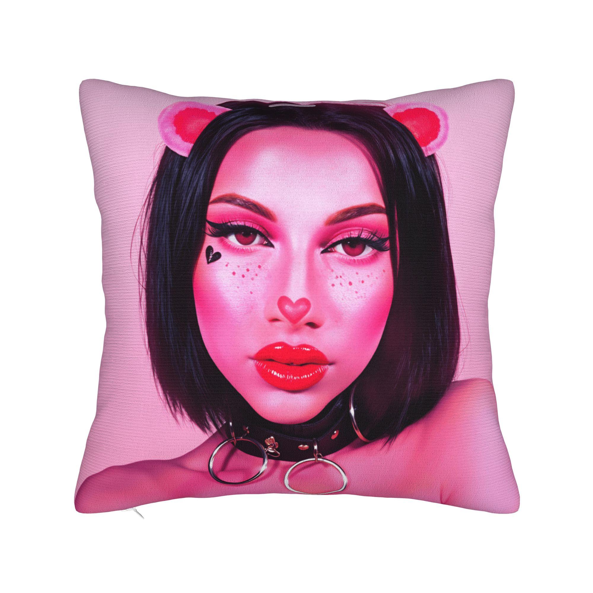 

O-Omar Courtz Pillow Cover Morden Pillow Case For Chair Sofa Home Decor Soft Cushion Cover Gift 12x12Inch