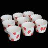 50 Pcs/Bag Kitchen Baking Tools Red Strawberry Letters Cupcake Paper Muffin Liner Cases Furniture Supplies Paper Cups Supplies