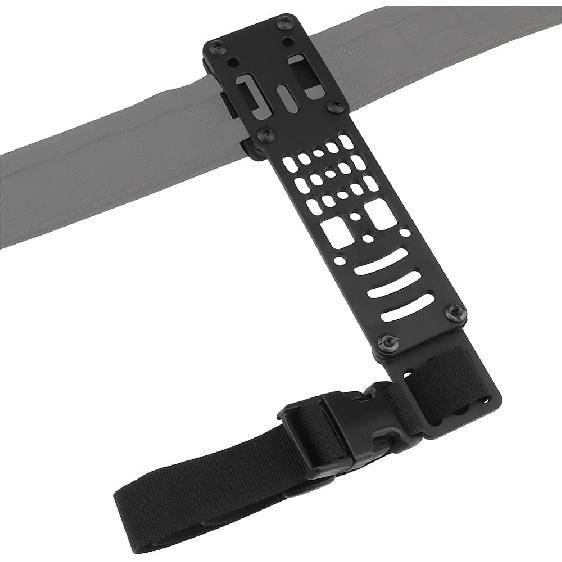 Metal Modular Pistol Holster Adapter, Compatible QLS Platform,Tactical Holster Drop Leg Hanging Extension Plate Adapter