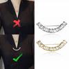 1PC Durable Exquisite Sturdy Feminine Rhinestone Suit Shine Multi-functional Brooch Understated Luxury Fixed Buckle