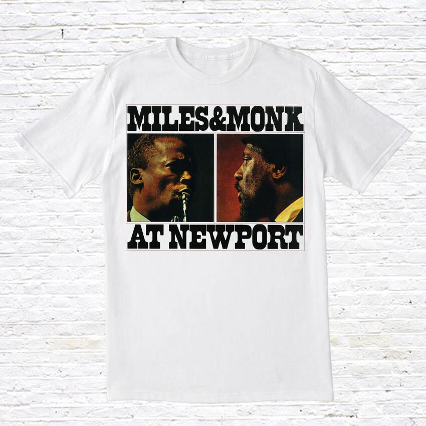 Miles Davis amp; Thelonious Monk At Newport TShirt Unisex T-Shirt S