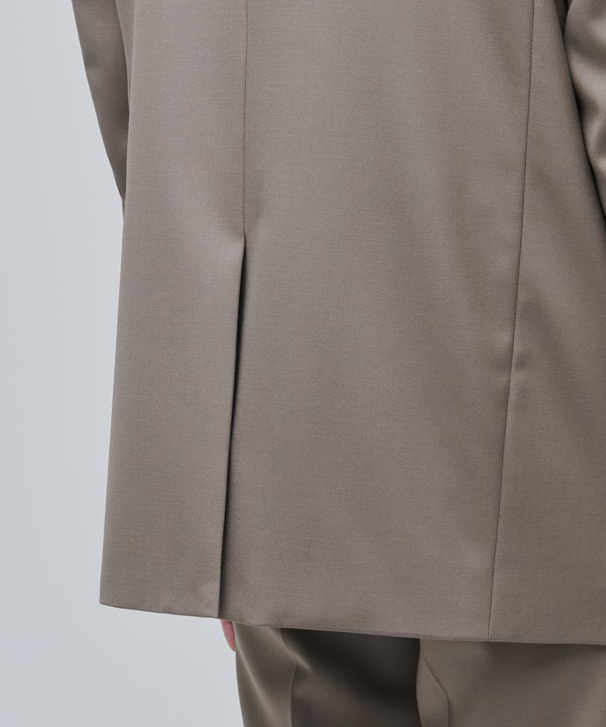 Musinsa Standard Wool Blend Relaxed Basic Blazer [Dusty Beige]