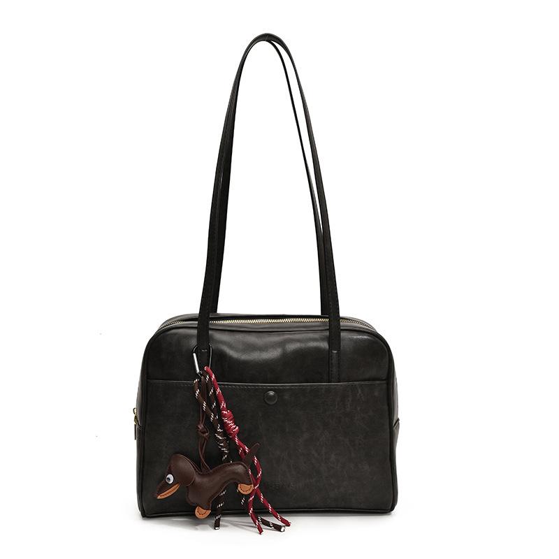 Bag Women's New Versatile Shoulder Bag Large Capacity Handbag Commuter Bag