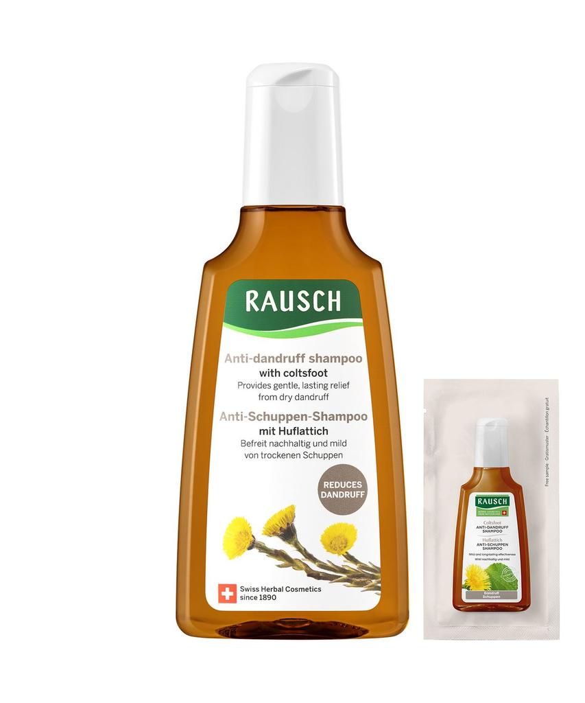 Coltsfoot Anti-Dandruff Shampoo 200ml + Shampoo Sachet