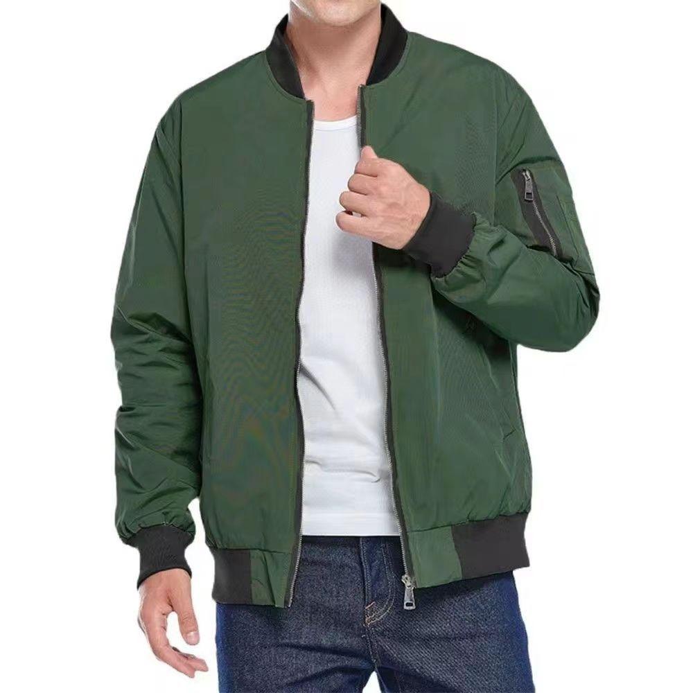 Frühlings- und Herbst Herrenjacke Slim Youth Casual Mantel Baseballjacke Herrenbekleidung