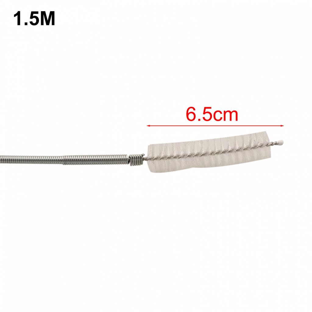 Waschwerkzeug-Reinigungsbürste, flexibel, Nylon + Edelstahl