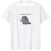 I Require Snacks Raccoon TShirt Humor Funny Cute Animal Print Y2k Design Tees Graphic Outfit Short Sleeve Blouses Novelty Gift