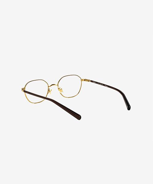 Techeuoaiweeo Amber Eyeglass Frames C2 Light Gold