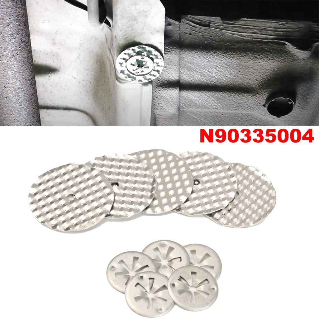 1 Set Heat Shield Repair Kit Heat Protection PlateHeat Shield Heat Plate N90796501 N90796502 Shield Washer Attachment Repair Kit