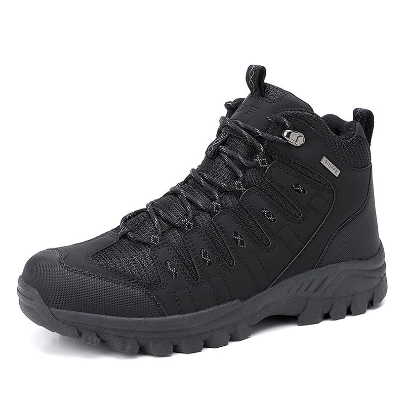 Spring New Outdoor Men'S Mid Top Anti Slip Mountaineering Shoes For Off Road Sports Comfortable Multi Functional Sports Shoes