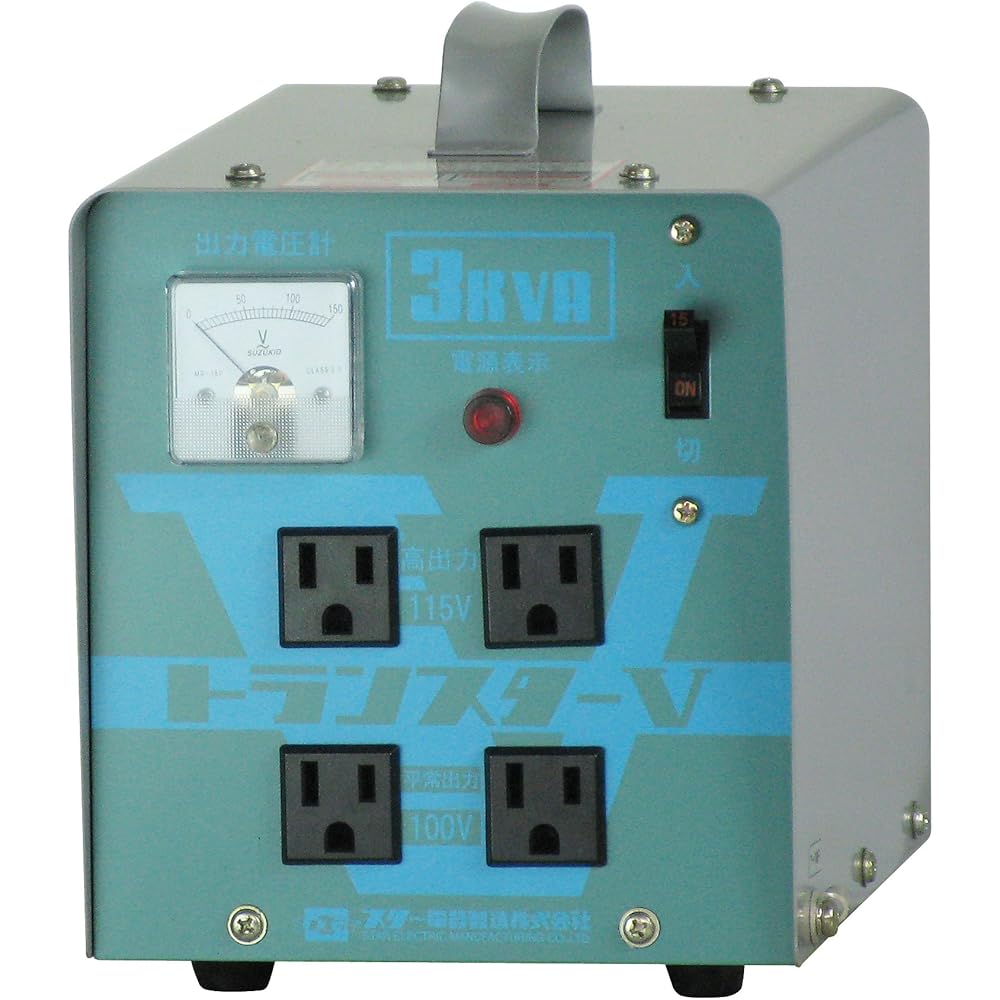 

SUZUKID Portable Transformer Transtar V Step-Down Only STV-3000