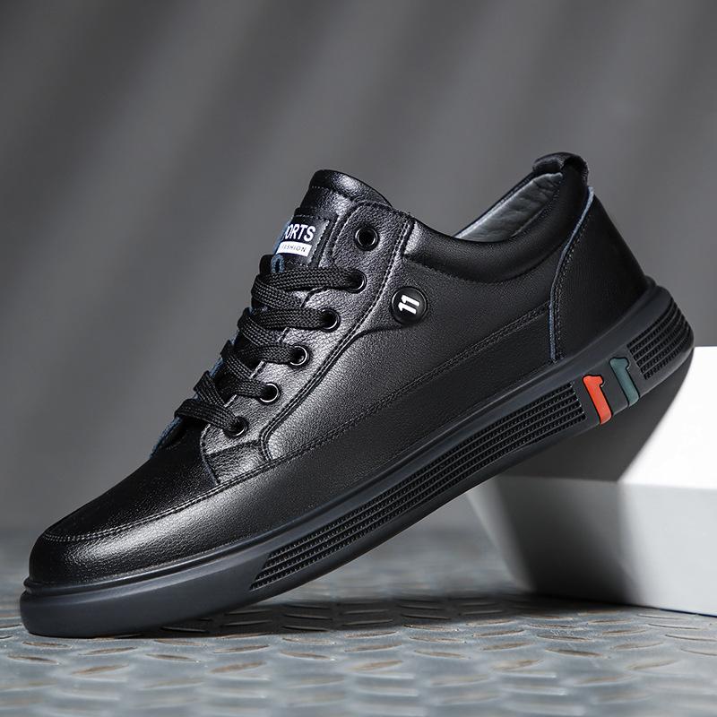 

Осенние кроссовки Мужские повседневные туфли мужские Кроссовки Весенние мужские туфли на плоской подошве Белые туфли женские Белые спортивные туфли tenis de mujer 4748 38 чёрный