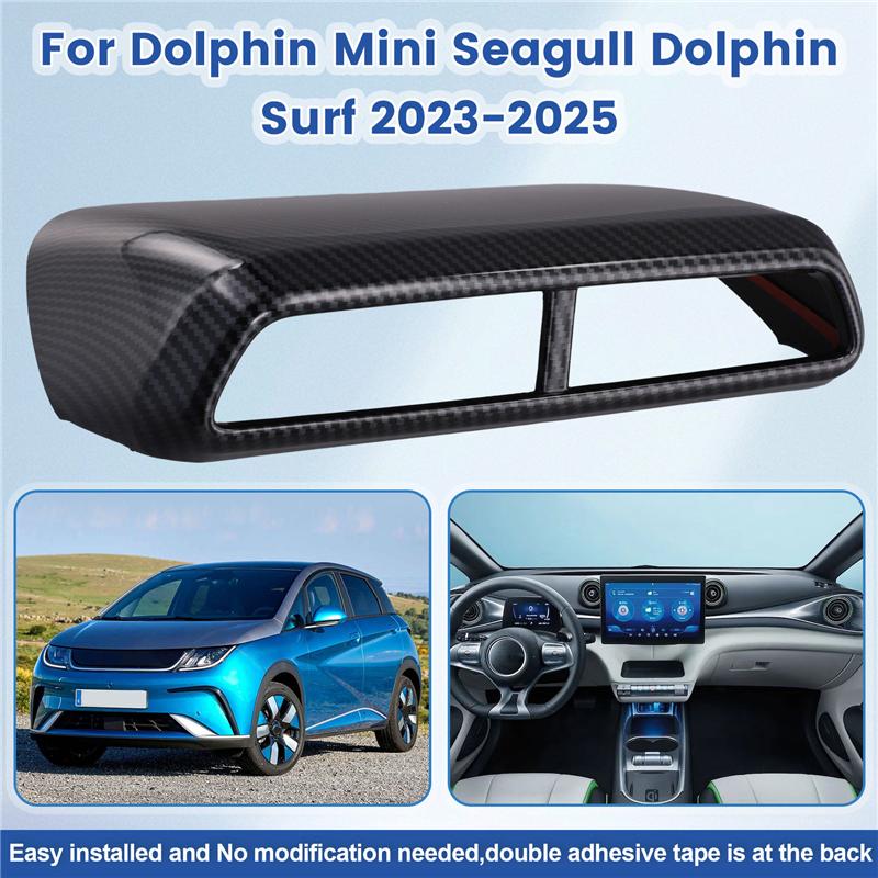 L10A Center Console Air Condition Vent Frame Trim Cover Sticker For BYD Dolphin Mini Seagull Dolphin Surf -2025 LHD