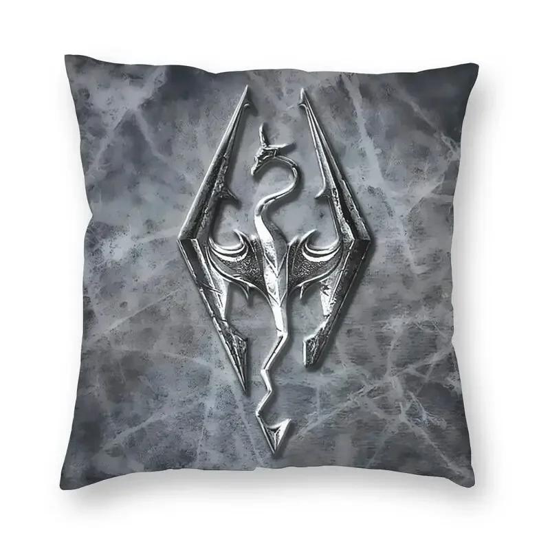 Personalized Hey You You're Finally Awake Cushion Covers Sofa Home Decor Skyrim Meme Square Throw Pillow Cover 45x45cm
