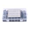 660pcs 24Value Polyester Film Paper Capacitors Set 100V Assorted Kit 0.22nF To 470nF