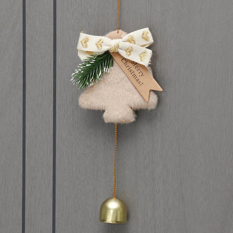 Christmas Tree Bell Pendant New Year's Bell Hanging Christmas Decoration Doorbell Hanging Hanging Wind Chimes Gifts Navidad