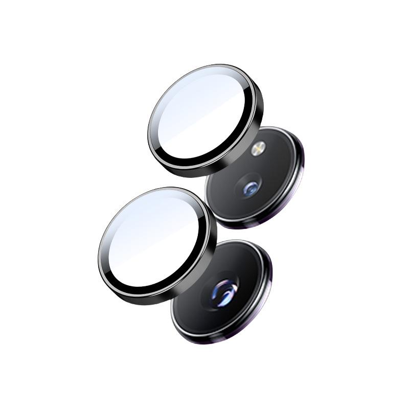 

для Xiaomi Mix Flip Camera Lens Camera Protector Metal Lens Ring Diamond Protective Glass Cap for Xiaomi Mix Flip чёрный