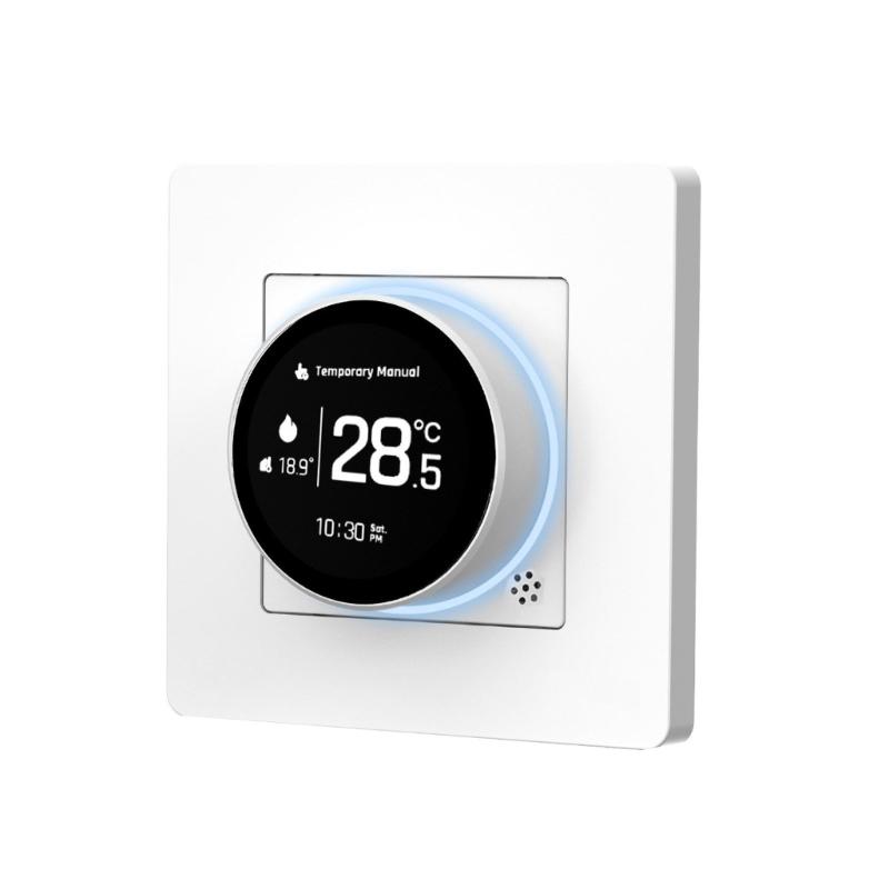 Home Thermostat Knob Bedroom Temperature Management Brass Thermostat Knob Energy Efficient Device for Underfloor Heating