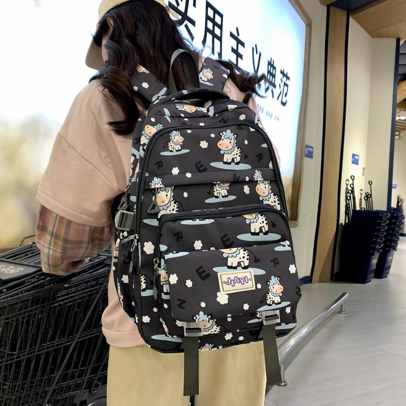 Рюкзак с мультяшным принтом — фото 7