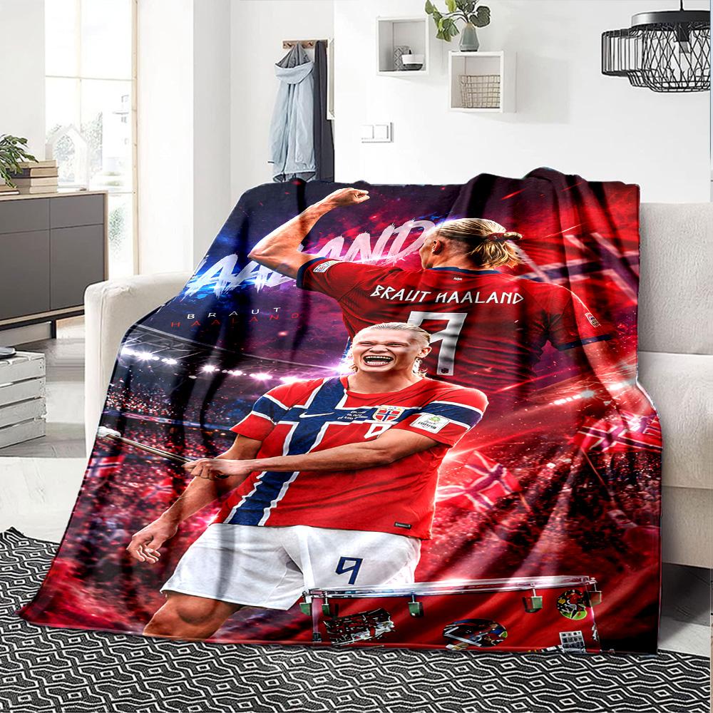 Fußball Feier Moment Decke Ultra-Weich Geeignet für Bettwäsche Bett Picknicks für Alle Anlässe Modern Perfektes Geschenk für Verwandte und Freunde