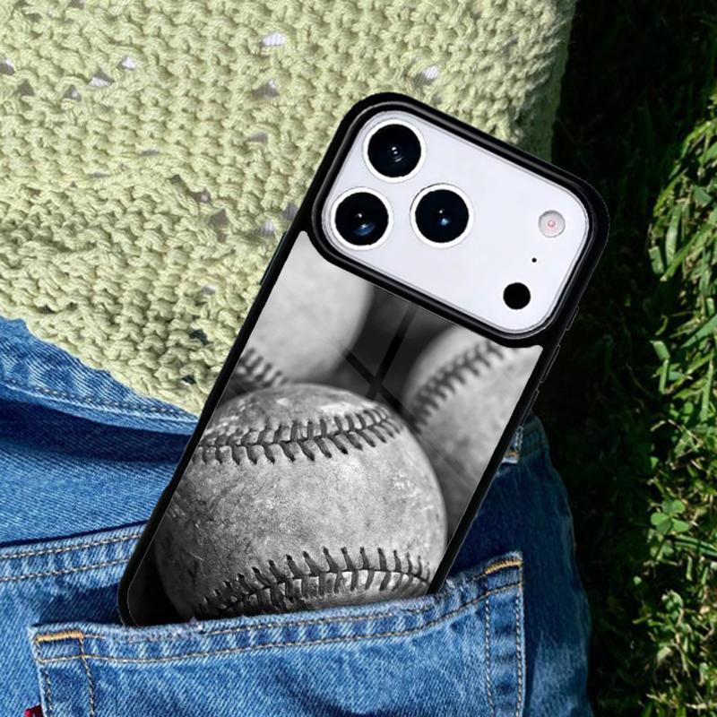 Baseball Texture Image Phone Case Cover for IPhone 11 12 13 14 15 16e 17 Pro Max Coque for IPhone 17 Air