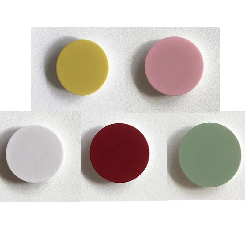 Fingerringhalter Ständer für iPhone 15 Samsung Unterstützung Telefon Mobiltelefone Griff Tok Klappbar Einfarbig Taschenhalterung