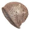 Custom Tropical Wild Animal Leopard Skin Leather Texture Beanie Cap Bonnet Knitting Hats Outdoor Ski Skullies Beanies Caps