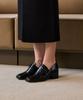 Then London Loafers - Black, Shiny Black (6Cm)