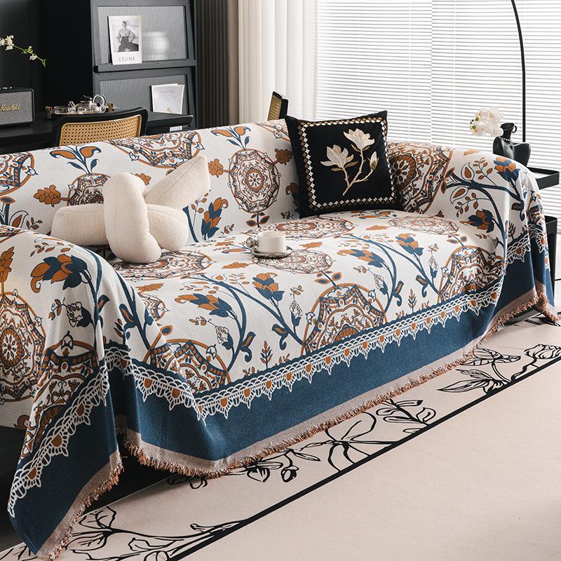 Chenier sofa cover cloth towel four seasons universal sofa blanket all-inclusive dust-proof and non-slip