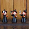 Magische Hexenstatue Figur, Halloween Tischdekoration für Zuhause, Festival Geschenk Harz Handwerkskunst