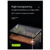 M-Modern-Transparent Reptile Feeding Box Amphibian Insect Reptile Breeding Box Ventilation Hatching Container Reptile Breedingbo