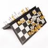 Magnetic Board Games Large Chess Set For Match Travel Go Game Set Portable Plastic Chess With Chessboard 32 Chess Pieces