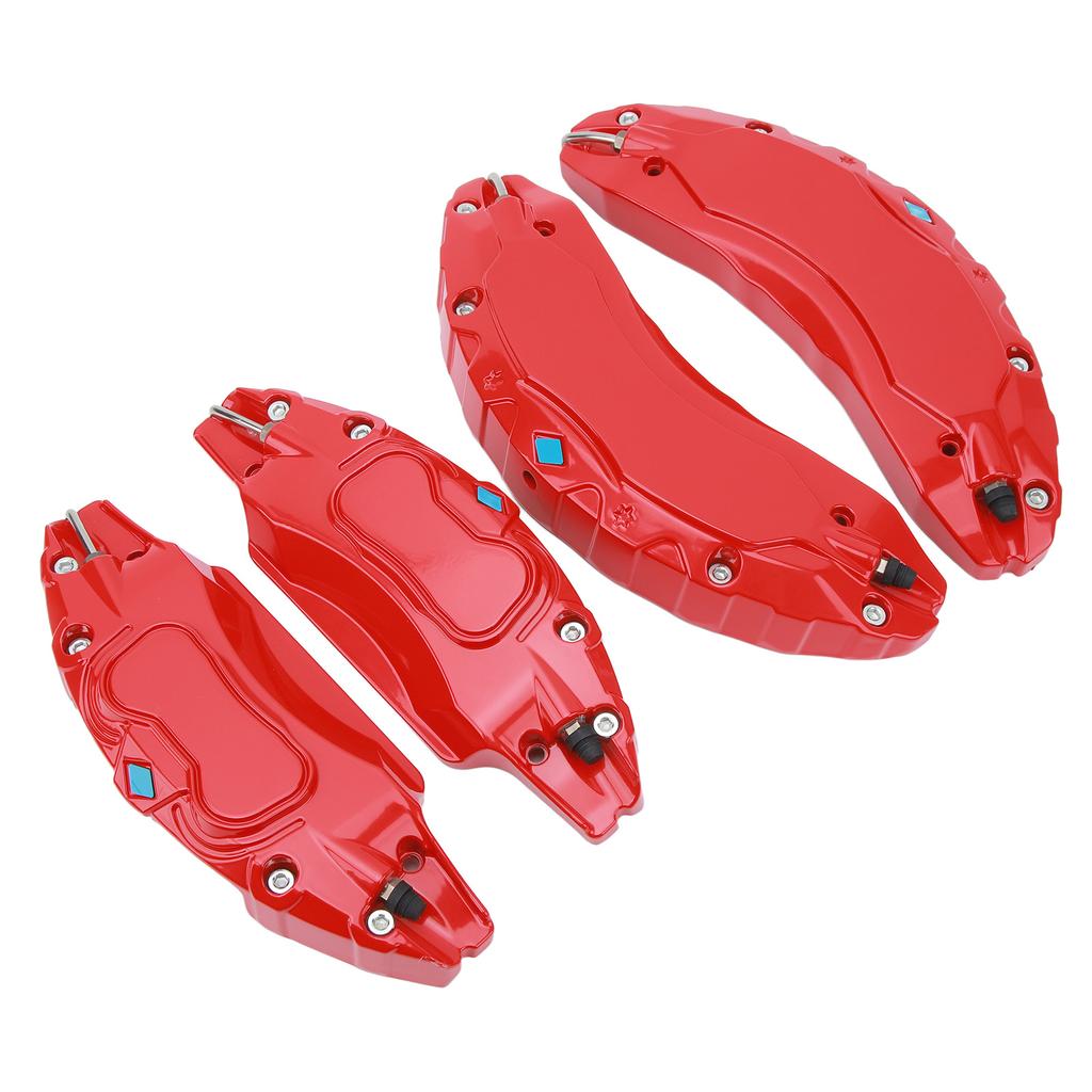 4PCS Car Caliper Cover Aluminium Alloy Disc Brake Caliper Guard Replacement For 18in 19 in Wheels Hub