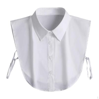 Women False Collar White Ladies Unique Shawl for Uniforms Outfits Clothes