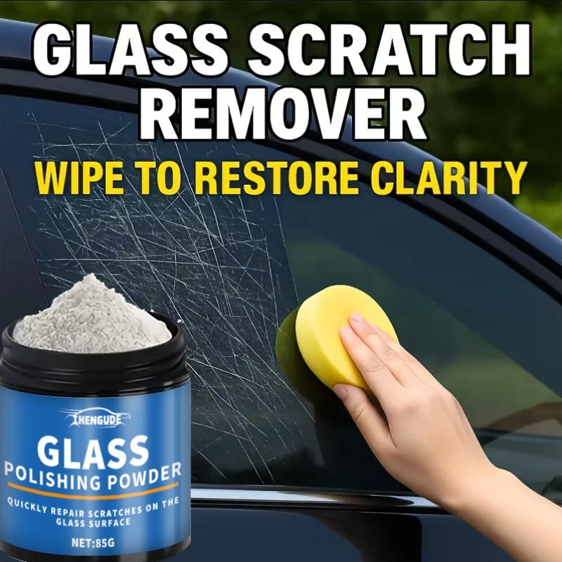 Glass Polishing Powder - Professional Car Windshield Scratch Remover, Clear Restoration Agent for Rv Mirrors