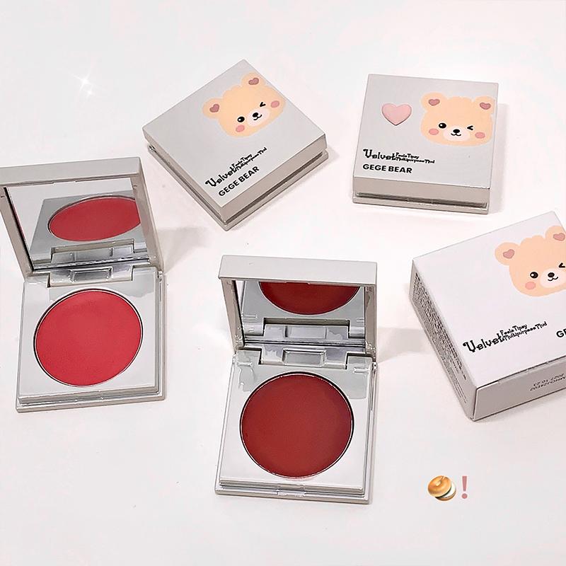 GEGE BEAR Velvet Feels Tipsy Mehrzweck-Schlamm-Rouge