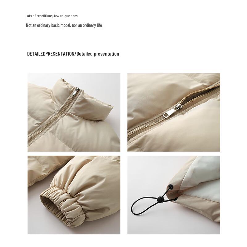 Mark Fairwhale Men's Winter Stand Collar Puffer Jacket