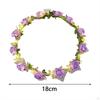 Flower Headband Creative LED Floral for Dressing Up Night Market